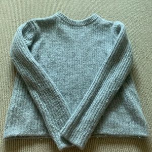 Roots grey knit sweater